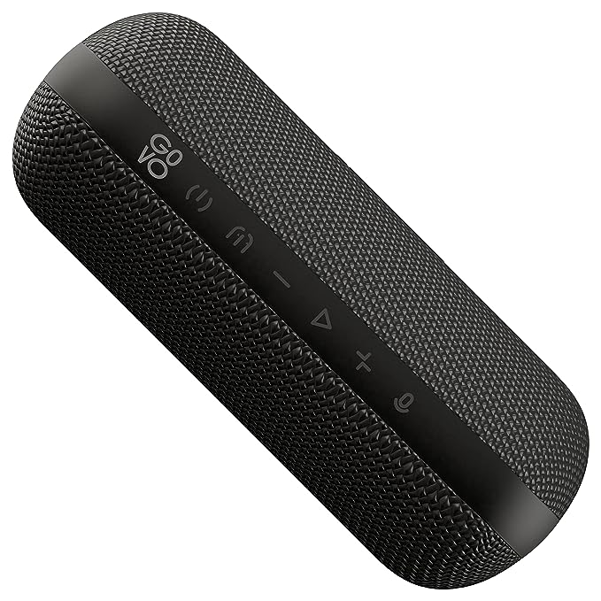 Newly Launched GOVO GOCRUSH 900 Portable Wireless Bluetooth Speaker with 24W Explosive Sound, TWS & AUX Input, SD Card Slot, 25 Hours Playtime, IPX7 Water Resistant, Type C (Black) Newly Launched GOVO GOCRUSH 900 Portable Wireless Bluetooth Speaker with 24W Explosive Sound, TWS & AUX Input, SD Card Slot, 25 Hours Playtime, IPX7 Water Resistant, Type C (Black)